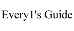 EVERY1'S GUIDE trademark