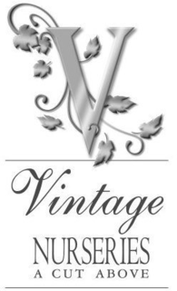 V VINTAGE NURSERIES A CUT ABOVE trademark