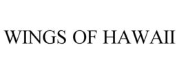 WINGS OF HAWAII trademark