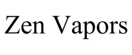 ZEN VAPORS trademark