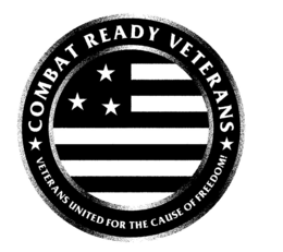COMBAT READY VETERANS VETERANS UNITED FOR THE CAUSE OF FREEDOM! trademark
