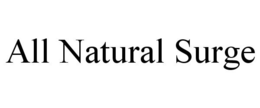 ALL NATURAL SURGE trademark