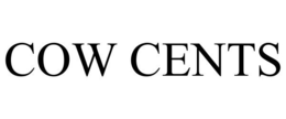 COW CENTS trademark