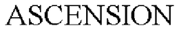 ASCENSION trademark