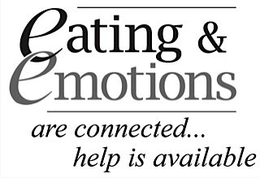 EATING & EMOTIONS ARE CONNECTED...HELP IS AVAILABLE trademark