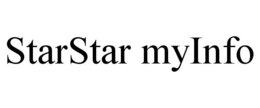 STARSTAR MYINFO trademark