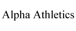 ALPHA ATHLETICS trademark