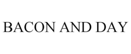 BACON AND DAY trademark