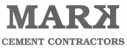 MAR(BACKWARDS K) CEMENT CONTRACTORS trademark