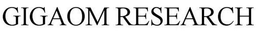 GIGAOM RESEARCH trademark