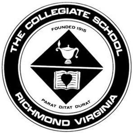 THE COLLEGIATE SCHOOL RICHMOND VIRGINIA FOUNDED 1915 PARAT DITAT DURAT trademark