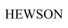 HEWSON trademark