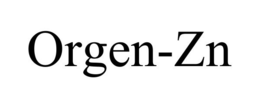 ORGEN-ZN trademark