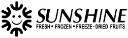 SUNSHINE FRESH FROZEN FREEZE DRIED FRUITS trademark