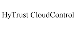 HYTRUST CLOUDCONTROL trademark