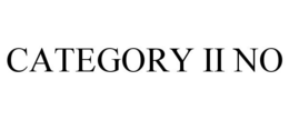 CATEGORY II NO trademark