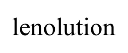 LENOLUTION trademark