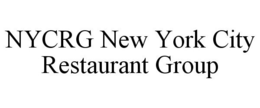 NYCRG NEW YORK CITY RESTAURANT GROUP trademark