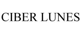 CIBER LUNES trademark