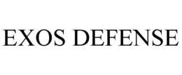 EXOS DEFENSE trademark
