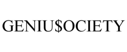 GENIU$OCIETY trademark