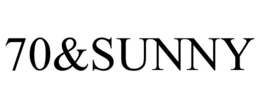 70&SUNNY trademark