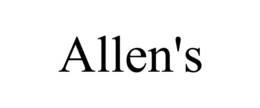 ALLEN'S trademark