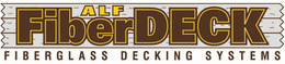ALF FIBERDECK FIBERGLASS DECKING SYSTEMS trademark
