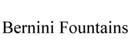 BERNINI FOUNTAINS trademark