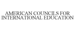 AMERICAN COUNCILS FOR INTERNATIONAL EDUCATION trademark