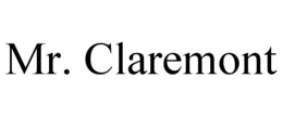 MR. CLAREMONT trademark