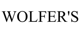 WOLFER'S trademark
