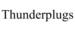 THUNDERPLUGS trademark