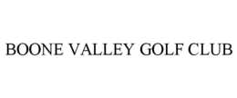 BOONE VALLEY GOLF CLUB trademark