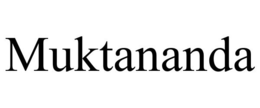 MUKTANANDA trademark