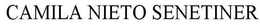 CAMILA NIETO SENETINER trademark