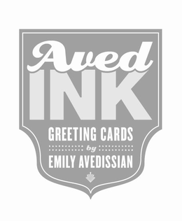 AVED INK GREETING CARDS BY EMILY AVEDISSIAN trademark
