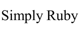 SIMPLY RUBY trademark