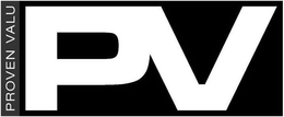 PV PROVEN VALU trademark