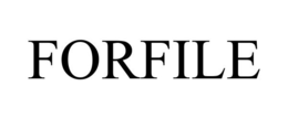 FORFILE trademark