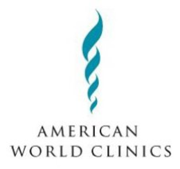 AMERICAN WORLD CLINICS trademark