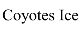 COYOTES ICE trademark