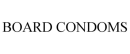 BOARD CONDOMS trademark