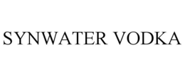 SYNWATER VODKA trademark