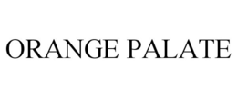 ORANGE PALATE trademark
