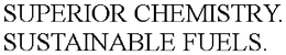 SUPERIOR CHEMISTRY. SUSTAINABLE FUELS. trademark
