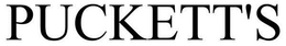 PUCKETT'S trademark