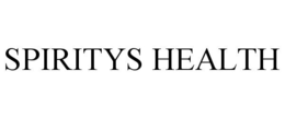 SPIRITYS HEALTH trademark
