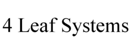 4 LEAF SYSTEMS trademark