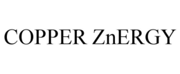 COPPER ZNERGY trademark